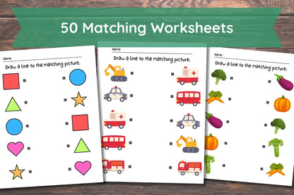 Printable Matching Worksheet