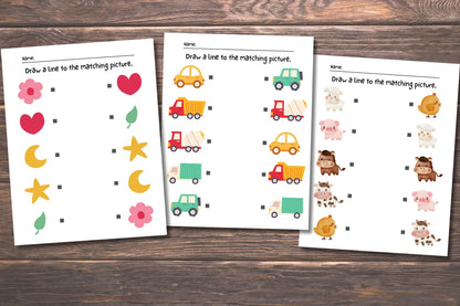 Printable Matching Worksheet