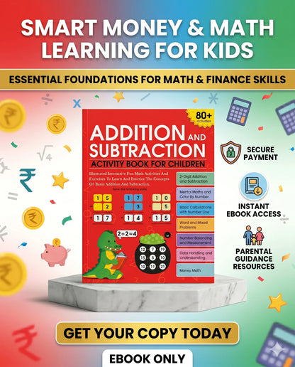 Finance Activity Book For Kids