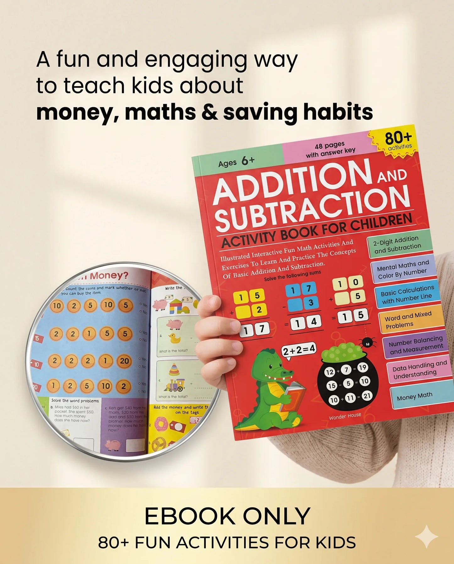 Finance Activity Book For Kids